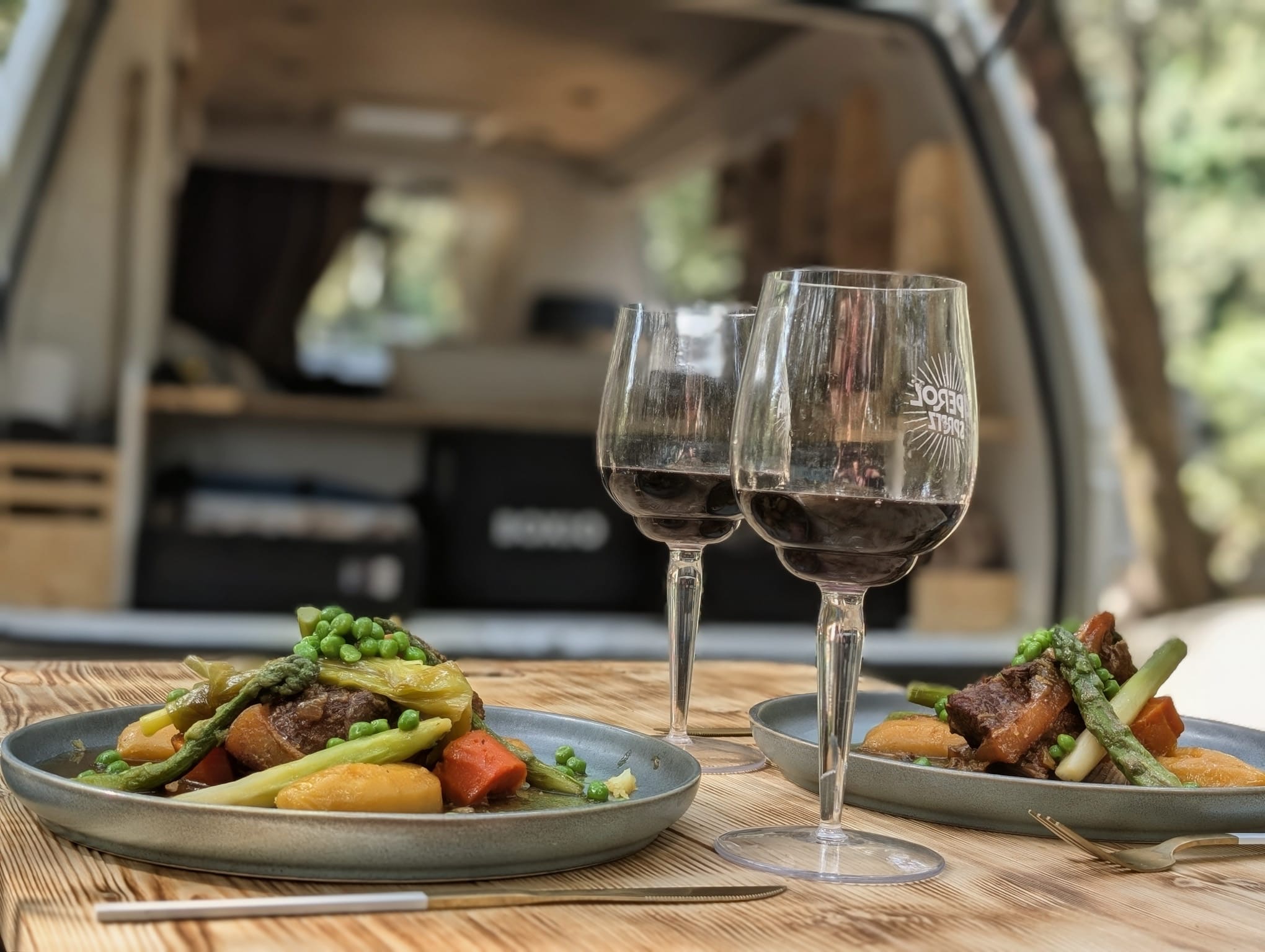 La Carte Alaska, plats cuisinés